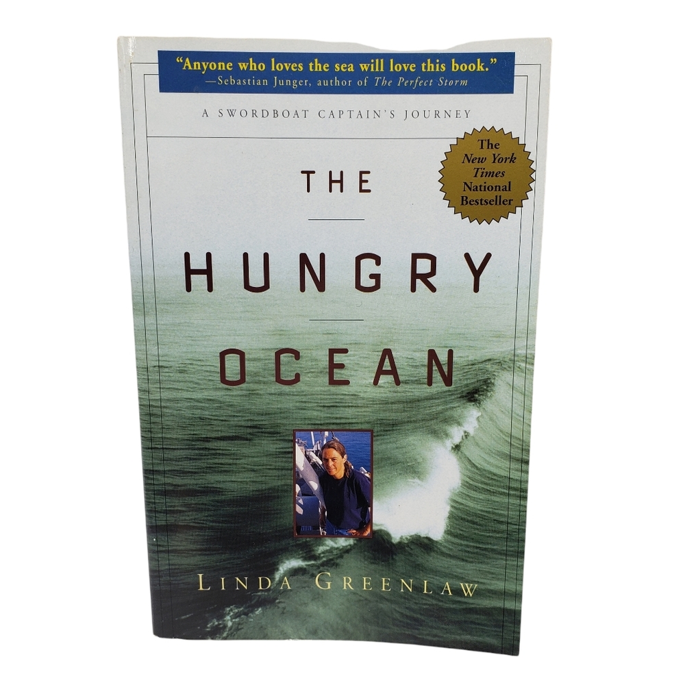 3/$12 The Hungry Ocean Paperback Book Linda Greenlaw